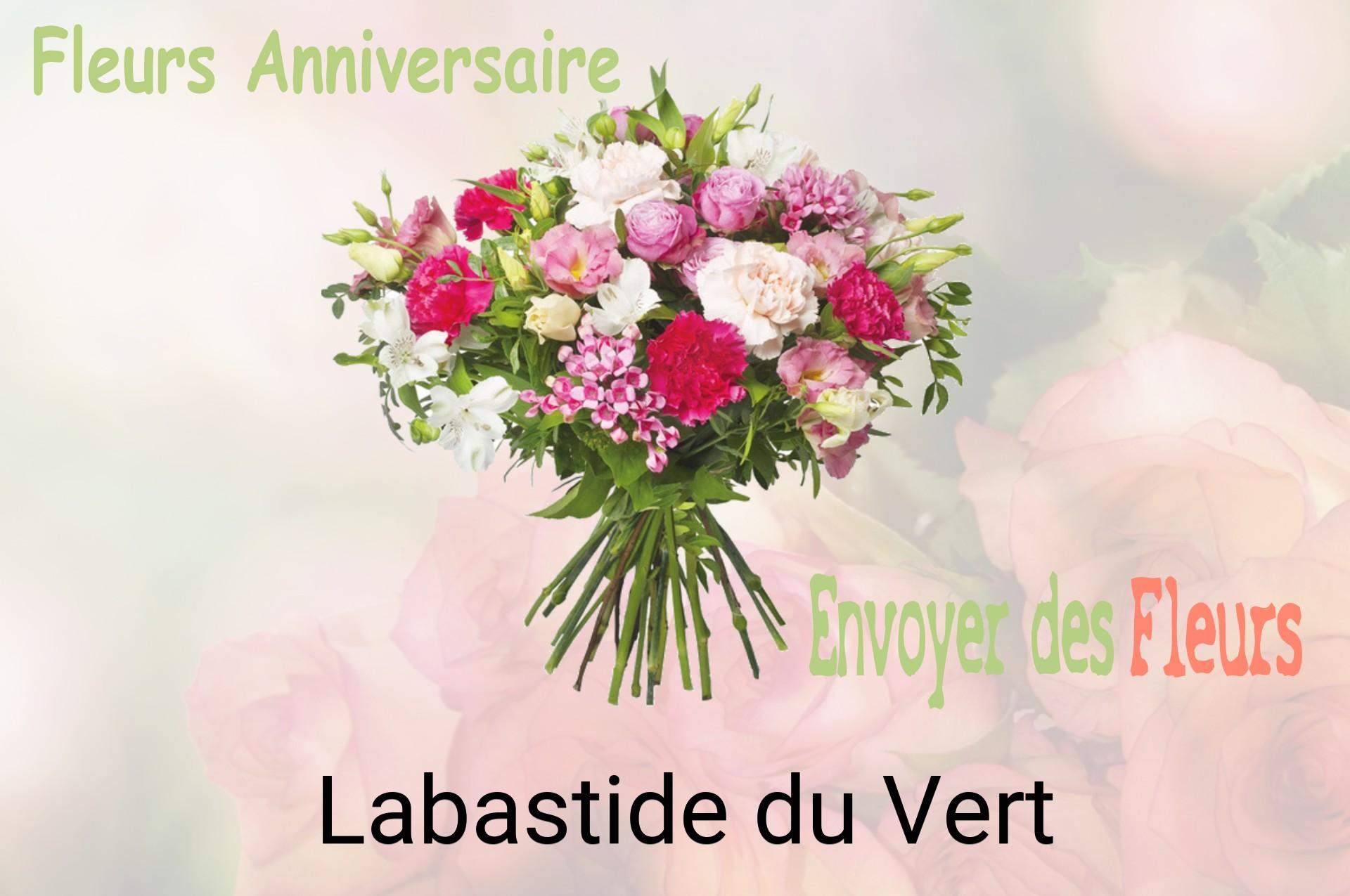 Bouquet de fleurs d’anniversaire livré à Labastide-du-Vert
